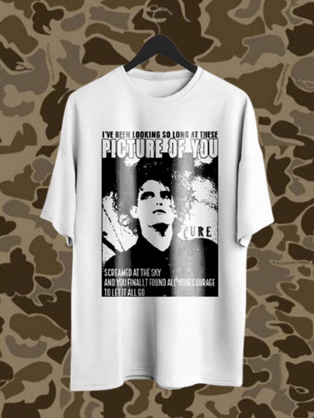 The Cure Pictures You Shirt, Gothic Rock Band Graphic Tee Unisex